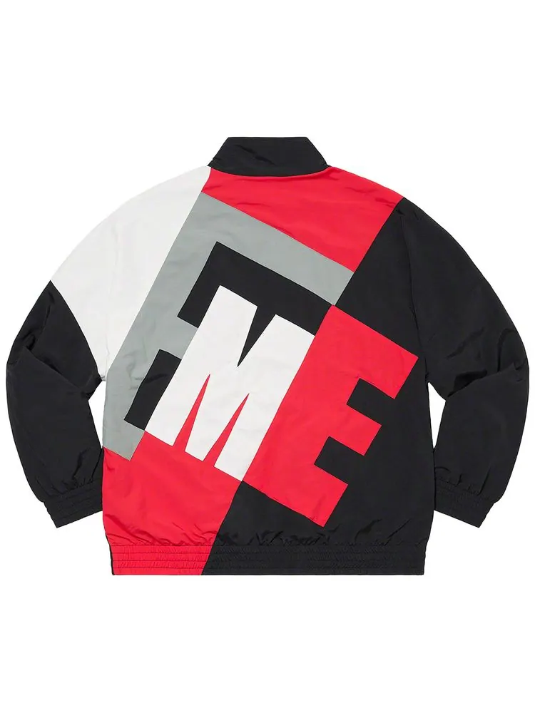 Куртка Supreme Big Letter Track Jacket 'Black' — изображение 2 из 2, черный