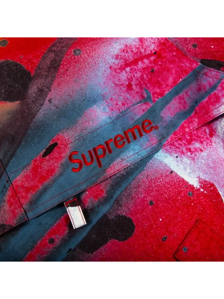 Анорак Supreme GORE-TEX Anorak 'Rammellzee Red' — изображение 2 из 2, красный