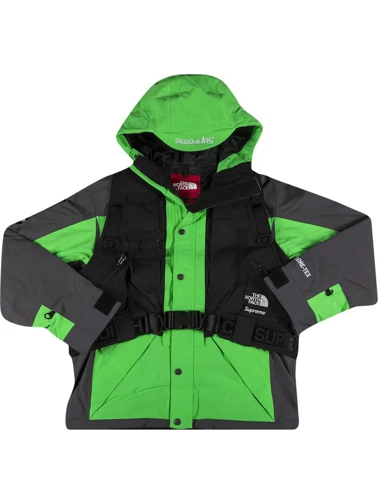 Куртка Supreme x The North Face RTG Jacket + Vest 'Bright Green' — изображение 1 из 3, зеленый