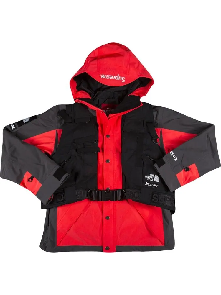 Куртка Supreme x The North Face RTG Jacket + Vest 'Bright Red' — изображение 1 из 3, красный