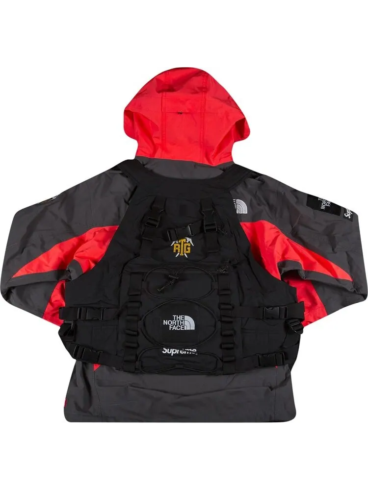 Куртка Supreme x The North Face RTG Jacket + Vest 'Bright Red' — изображение 2 из 3, красный