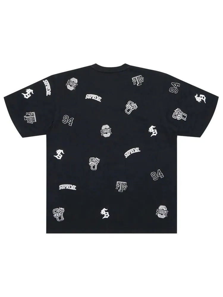 Топ Supreme University Short-Sleeve Top — изображение 2 из 2, черный