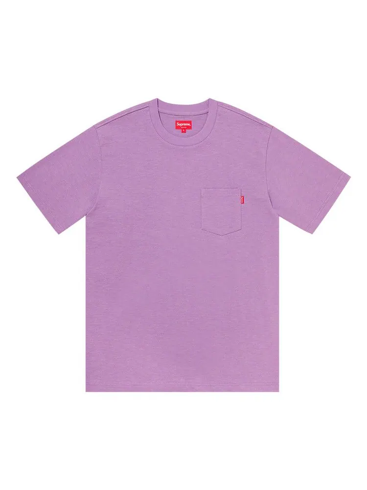 Футболка Supreme Short-Sleeve Pocket Tee — изображение 1 из 1, фиолетовый