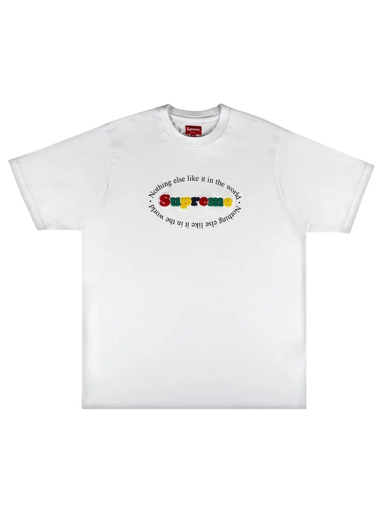 Футболка Supreme Nothing Else Short-Sleeve Top 'White' — изображение 1 из 2, белый