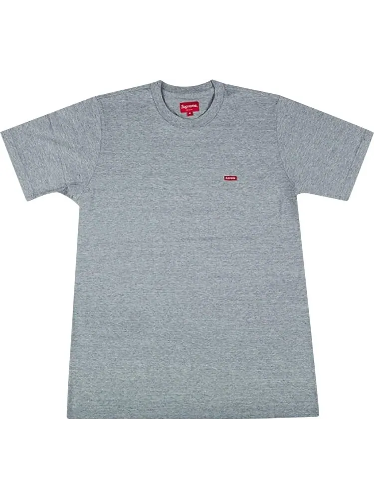 Футболка Supreme Small Box Tee 'Heather Grey' — изображение 1 из 1, серый