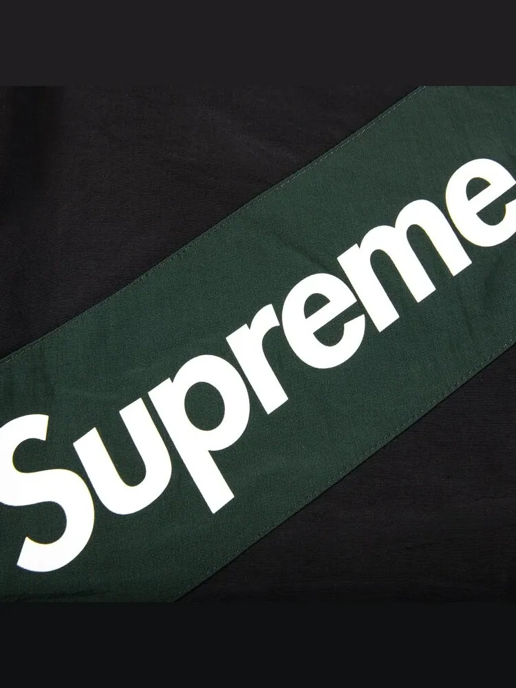 Брюки Supreme Paneled Track Pant 'Black' — изображение 3 из 3, черный