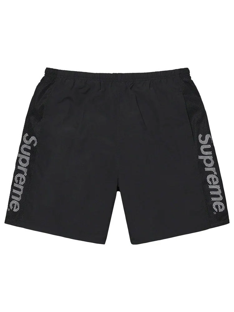 Шорты для плавания Supreme Mesh Panel Water Short — изображение 1 из 1, черный