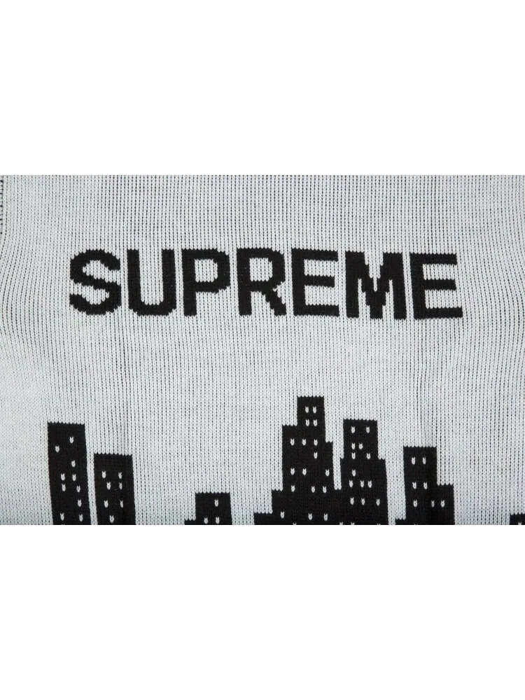 Свитер Supreme New York Sweater 'White' — изображение 3 из 3, белый
