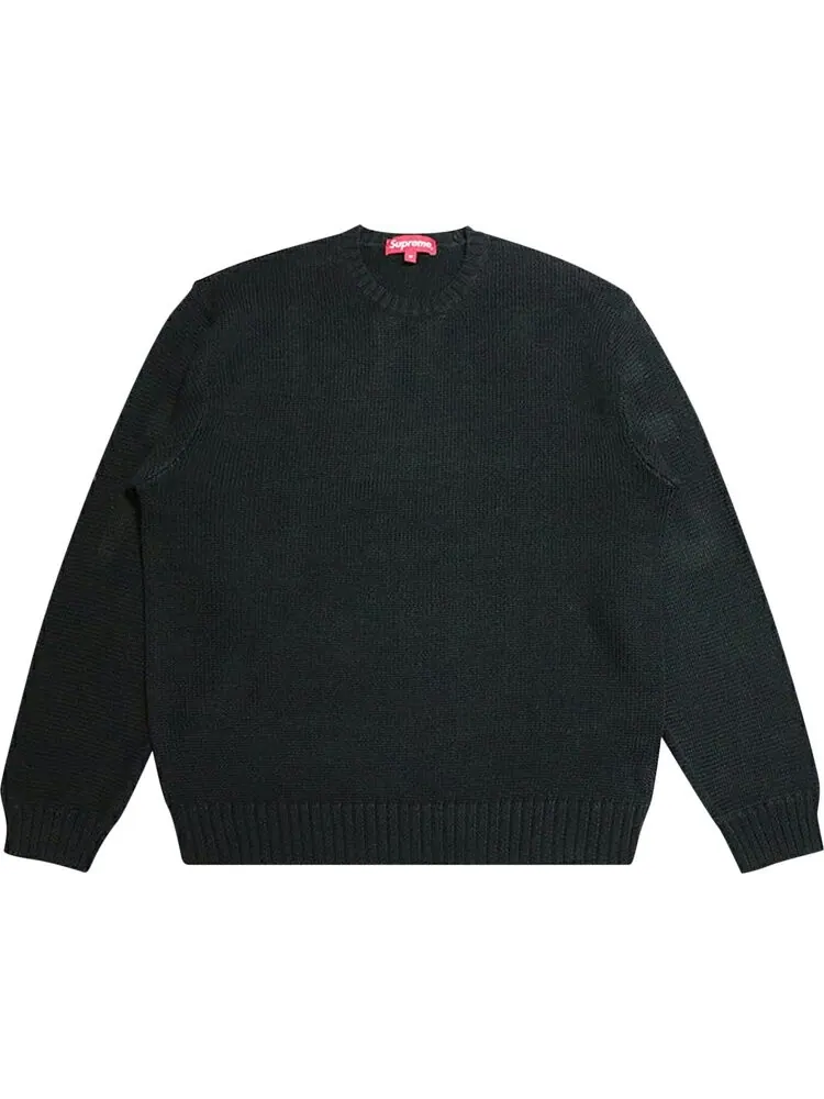 Свитер Supreme Back Logo Sweater 'Black' — изображение 1 из 1, черный