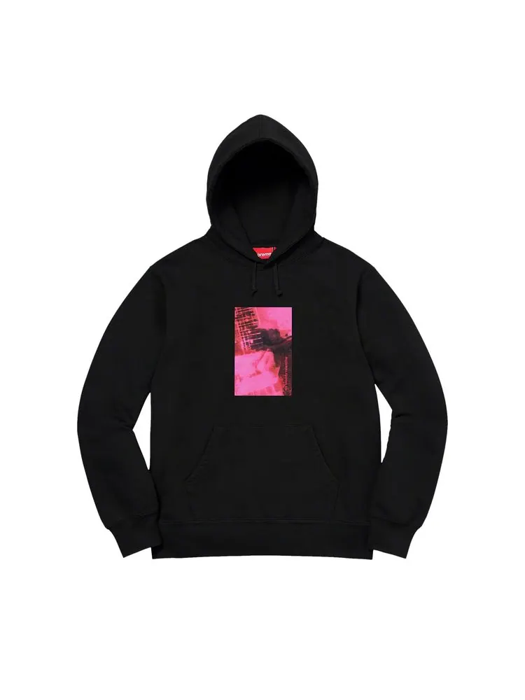 Толстовка Supreme x My Bloody Valentine Hooded Sweatshirt 'Black' — изображение 1 из 2, черный