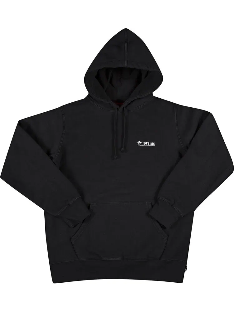 Толстовка Supreme Mary Hooded Sweatshirt 'Black' — изображение 1 из 3, черный