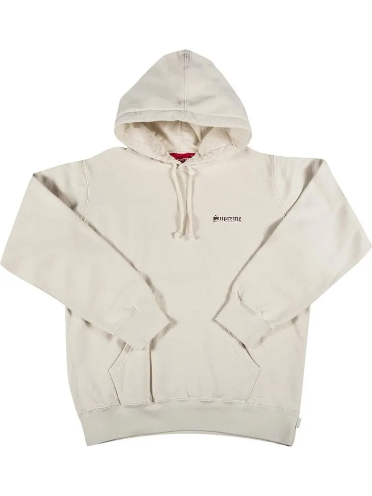 Толстовка Supreme Mary Hooded Sweatshirt 'Natural' — изображение 1 из 3, бежевый