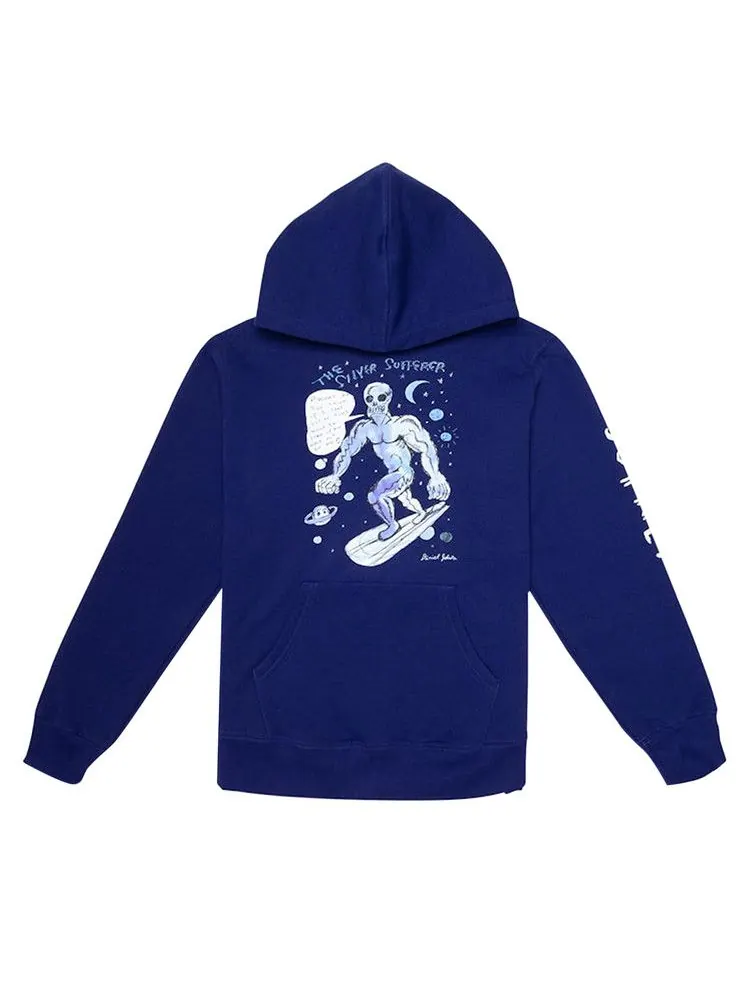Толстовка Supreme x Daniel Johnston Hooded Sweatshirt, Dark Royal — изображение 1 из 1, синий