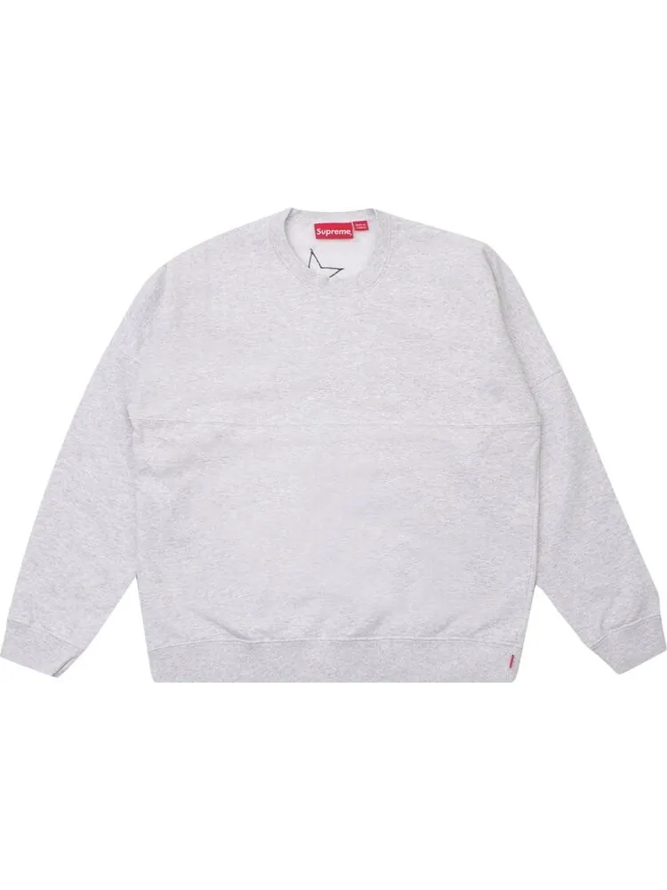 Толстовка Supreme Stars Crewneck 'Ash Grey' — изображение 1 из 1, серый