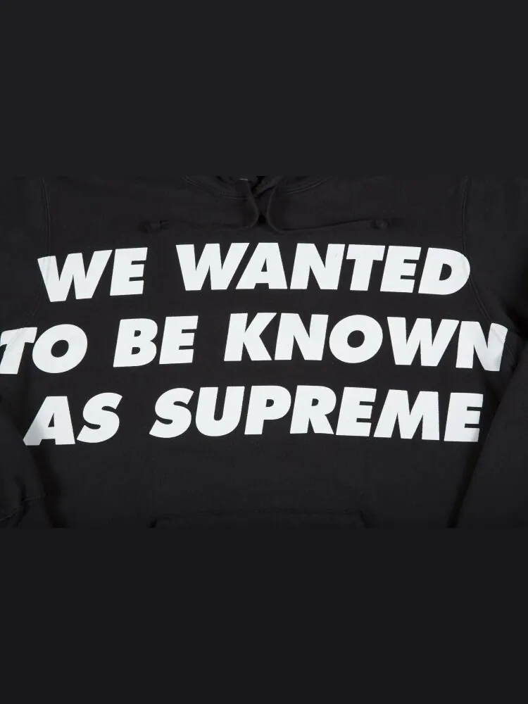 Худи Supreme Known As Hooded — изображение 2 из 3, черный