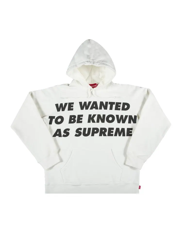 Худи Supreme Known As Hooded — изображение 1 из 2, белый