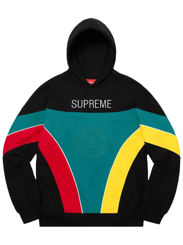 Толстовка Supreme Milan Hooded Sweatshirt 'Black' — изображение 1 из 2, черный