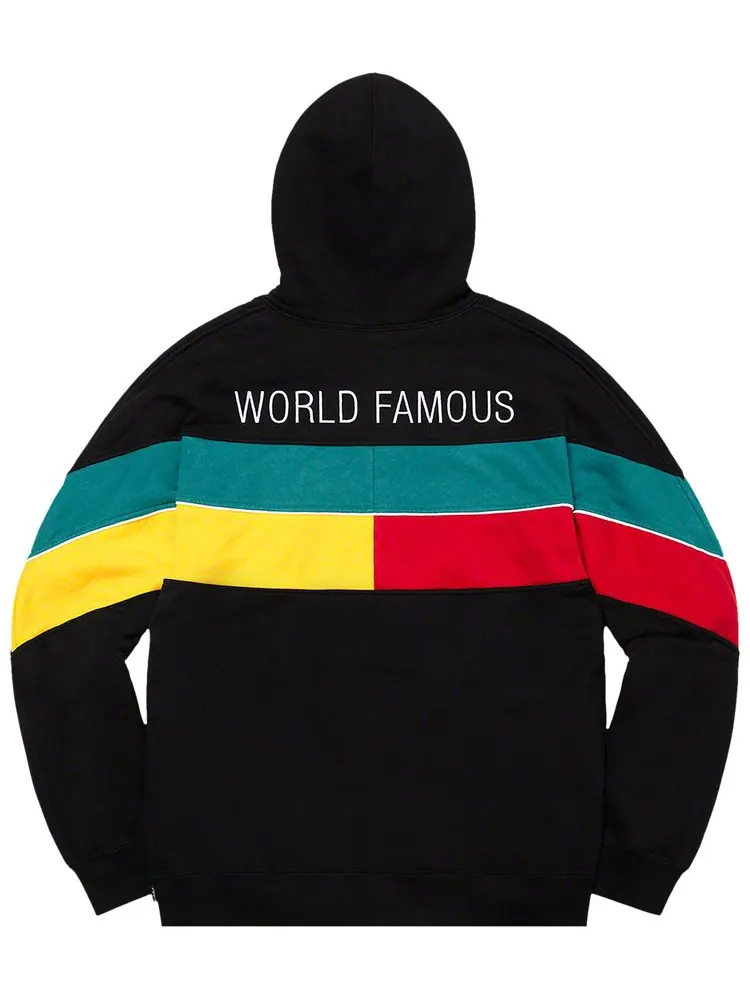 Толстовка Supreme Milan Hooded Sweatshirt 'Black' — изображение 2 из 2, черный
