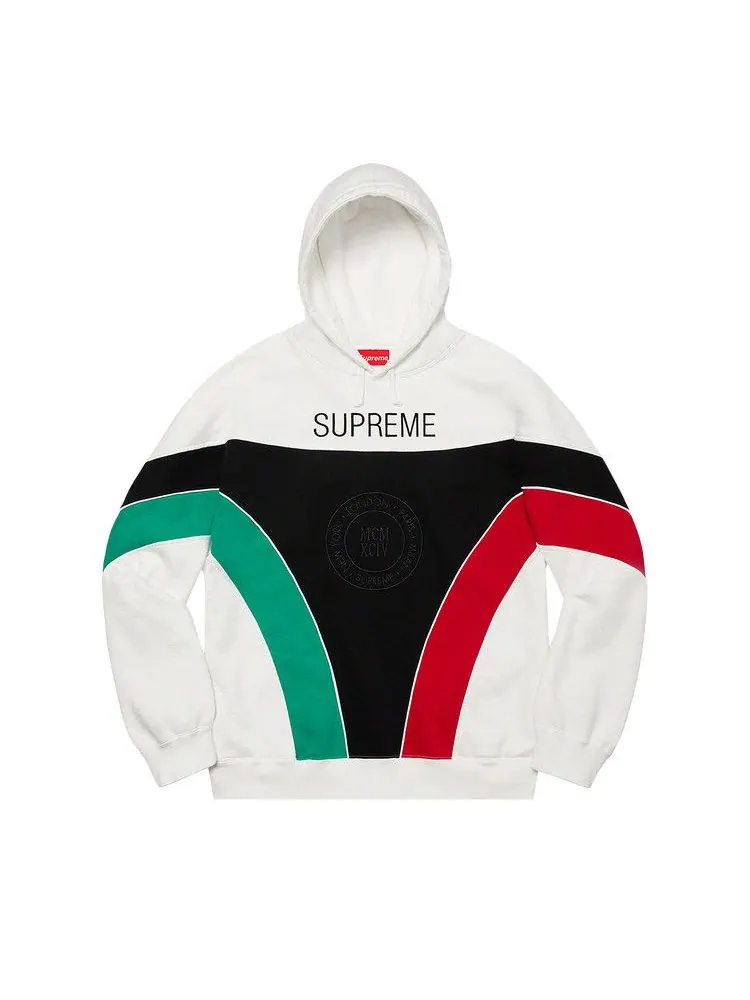 Худи Supreme Milan Hooded Sweatshirt 'White' — изображение 1 из 2, белый