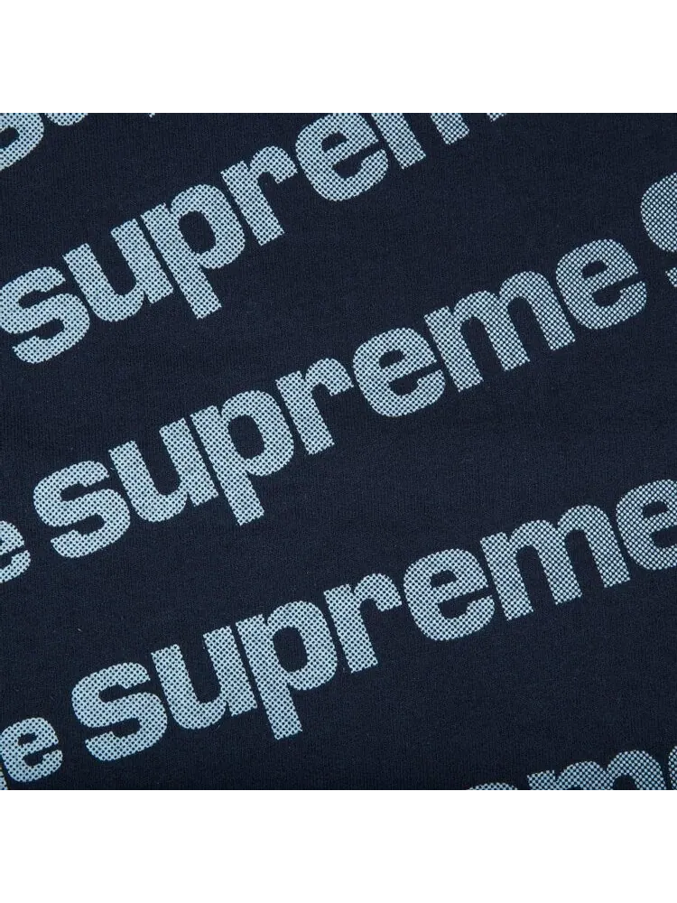 Толстовка Supreme Radial Crewneck 'Navy' — изображение 2 из 2, синий