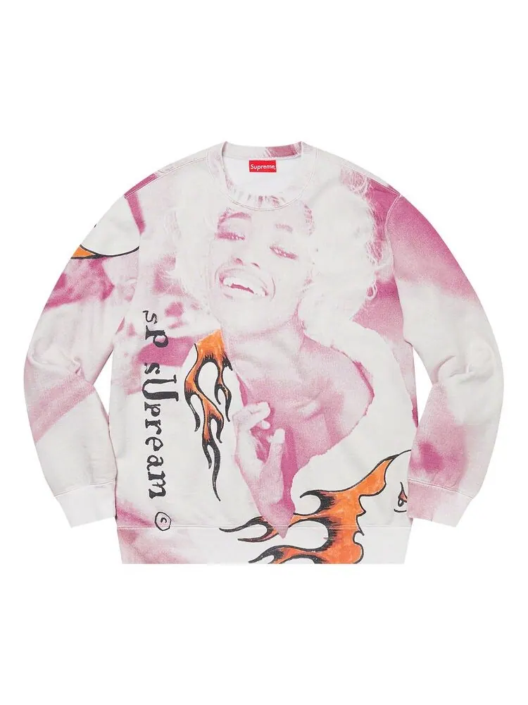 Толстовка Supreme Naomi Crewneck Purple — изображение 1 из 1, фиолетовый