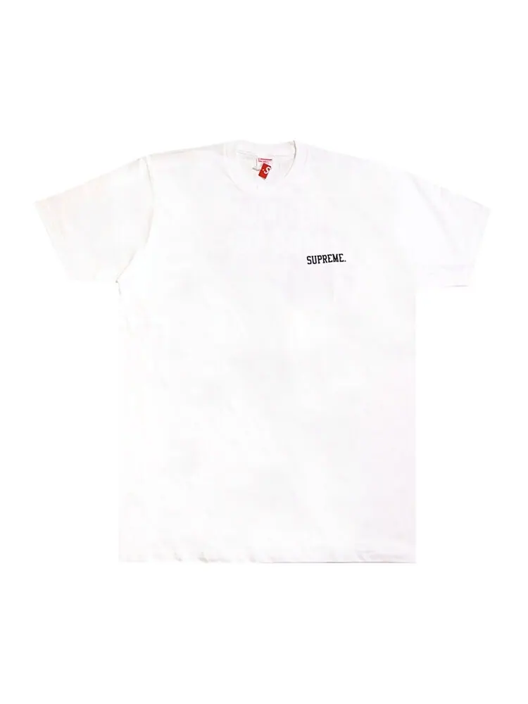 Футболка Supreme x Automobili Lamborghini Tee 'White' — изображение 1 из 1, белый