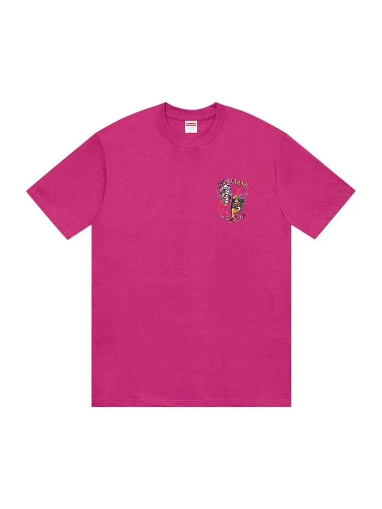 Футболка Supreme Laugh Now Tee — изображение 1 из 2, розовый