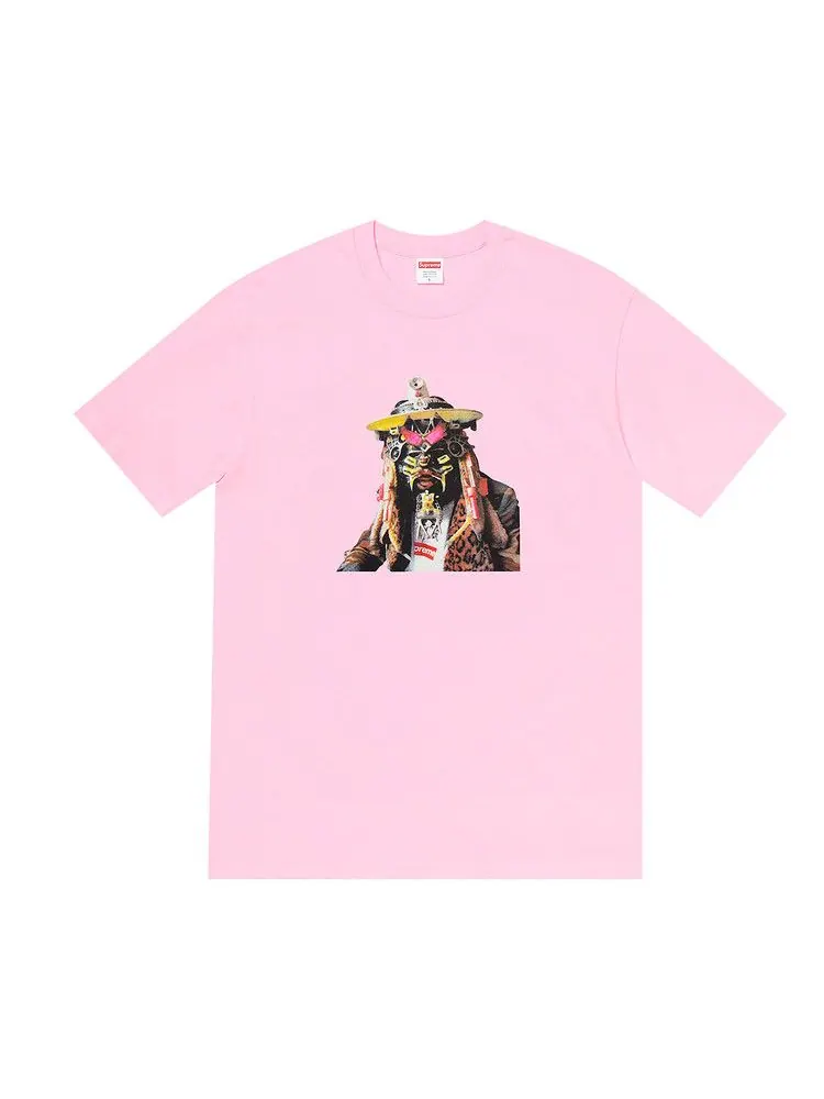 Футболка Supreme Rammellzee Tee — изображение 1 из 2, розовый