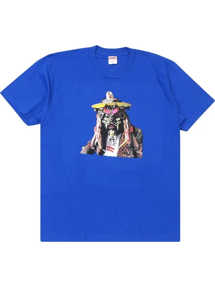 Футболка Supreme Rammellzee Tee 'Royal' — изображение 1 из 1, синий