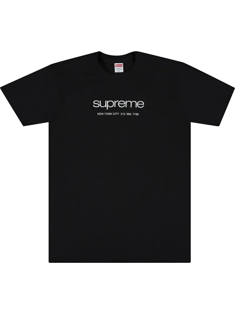 Футболка Supreme Shop Tee 'Black' — изображение 1 из 2, черный