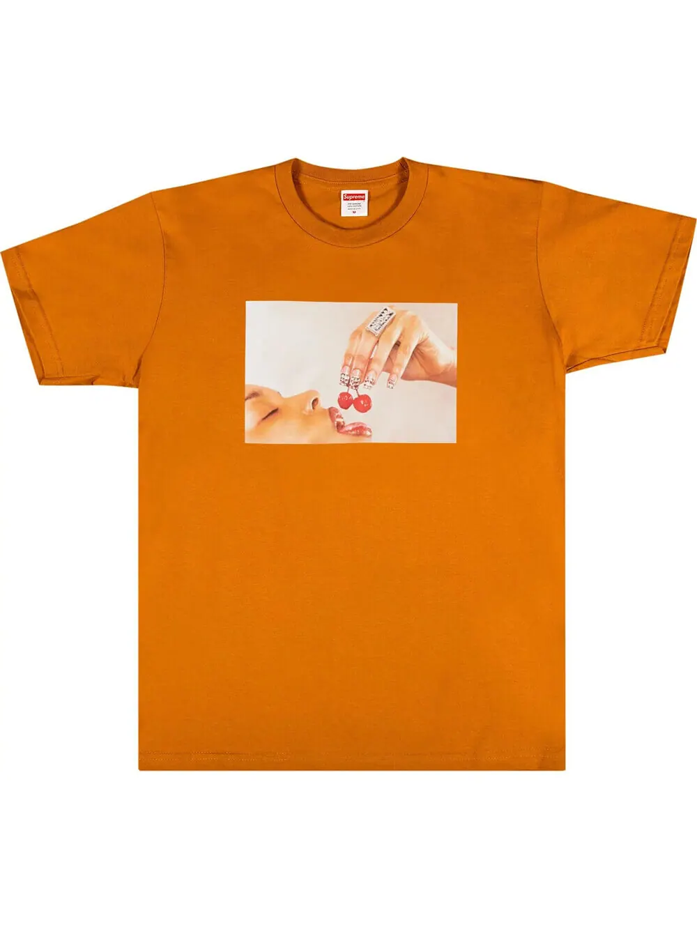 Футболка Supreme Cherries — изображение 1 из 1, оранжевый