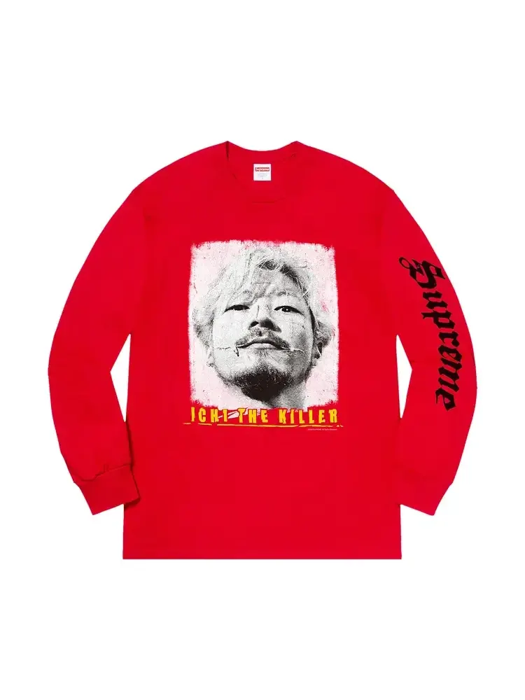 Футболка с длинными рукавами Supreme Ichi The Killer — изображение 1 из 2, красный