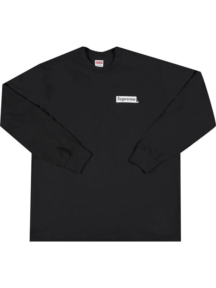Лонгслив Supreme Sacred Unique Long-Sleeve Tee 'Black' — изображение 1 из 3, черный