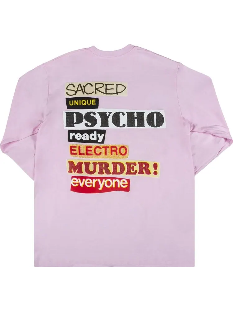 Лонгслив Supreme Sacred Unique Long-Sleeve Tee 'Light Pink' — изображение 2 из 3, розовый
