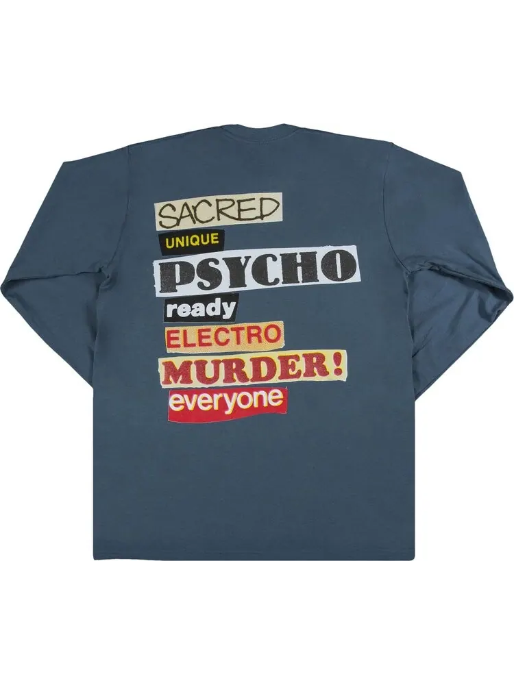Лонгслив Supreme Sacred Unique Long-Sleeve Tee 'Slate' — изображение 2 из 3, синий