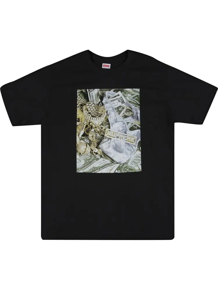 Футболка Supreme Bling Tee 'Black' — изображение 1 из 2, черный
