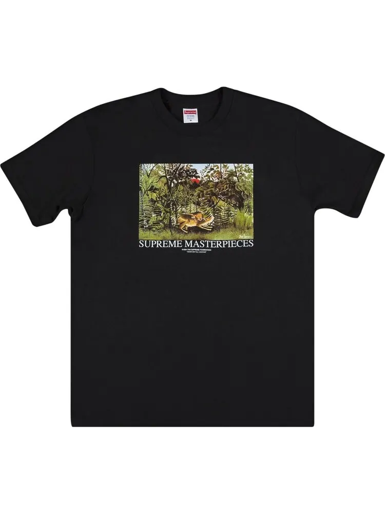 Футболка Supreme Masterpieces Tee 'Black' — изображение 1 из 2, черный