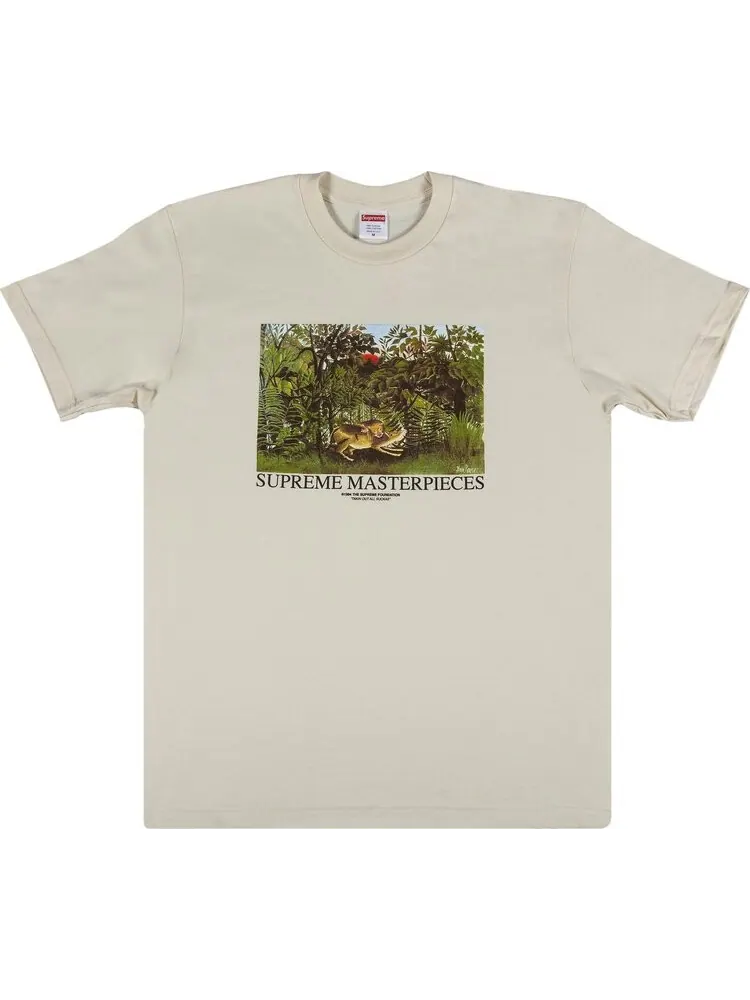 Футболка Supreme Masterpieces Tee 'Natural' — изображение 1 из 2, загар