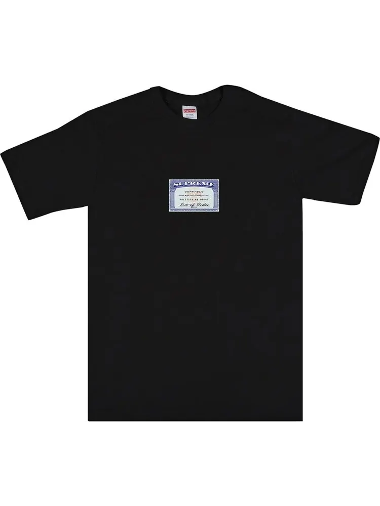 Футболка Supreme Social Tee 'Black' — изображение 1 из 1, черный