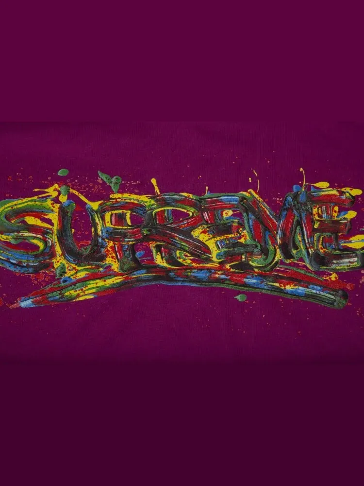 Футболка Supreme Paint Logo Tee 'Magenta' — изображение 2 из 2, розовый