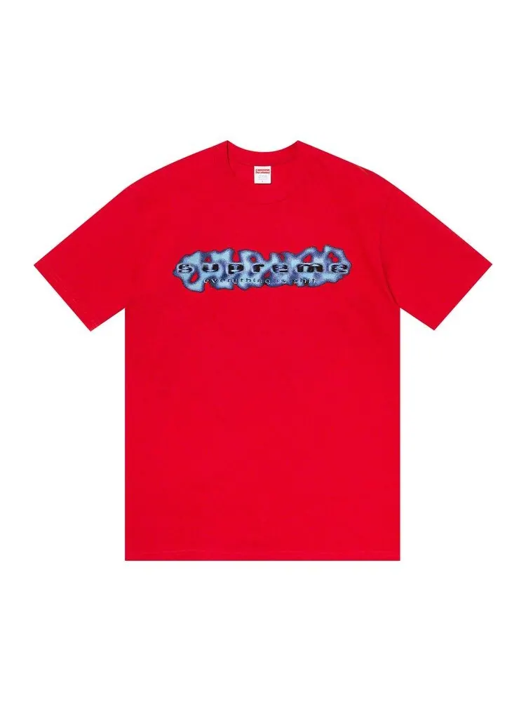 Футболка Supreme Everything is Shit Tee Red — изображение 1 из 1, красный
