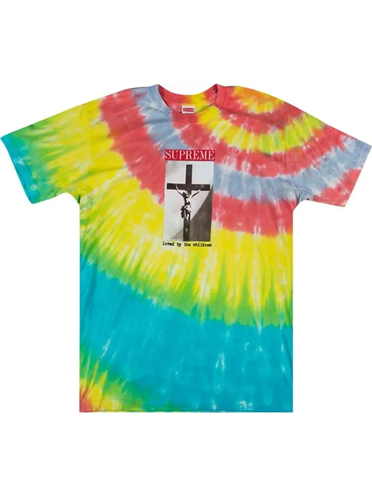 Футболка Supreme Loved By The Children Tee 'Tie Dye' — изображение 1 из 1, мульти