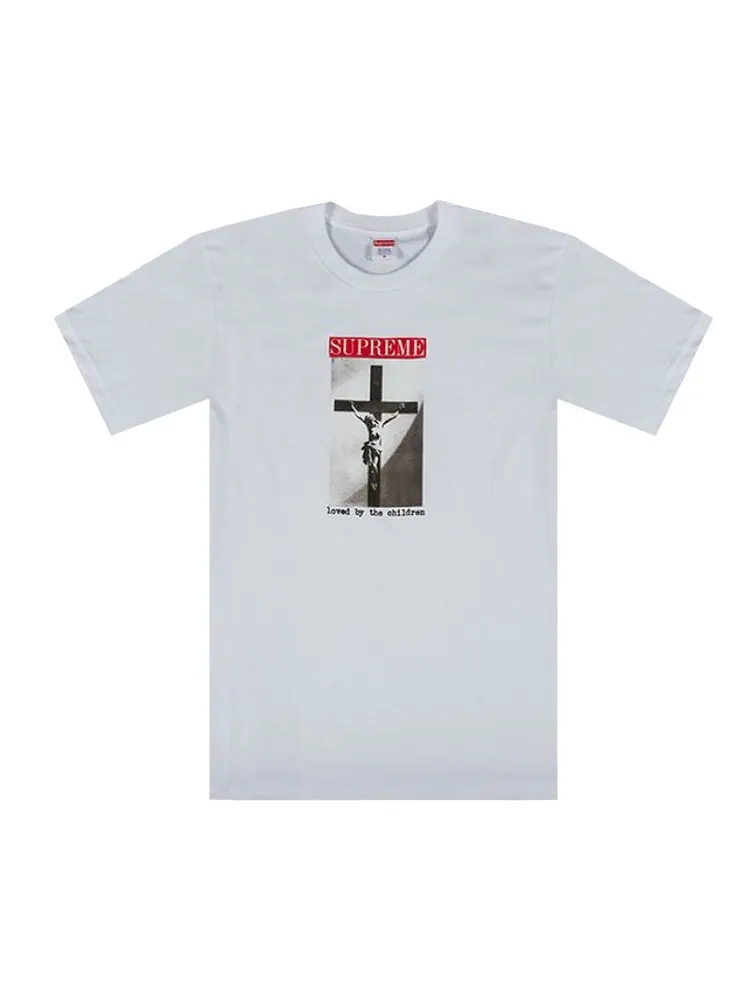 Футболка Supreme Loved By The Children Tee 'White' — изображение 1 из 1, белый