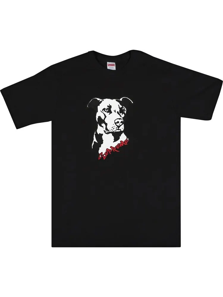 Футболка Supreme Pitbull Tee 'Black' — изображение 1 из 1, черный