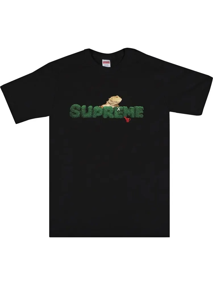 Футболка Supreme Lizard Tee 'Black' — изображение 1 из 1, черный