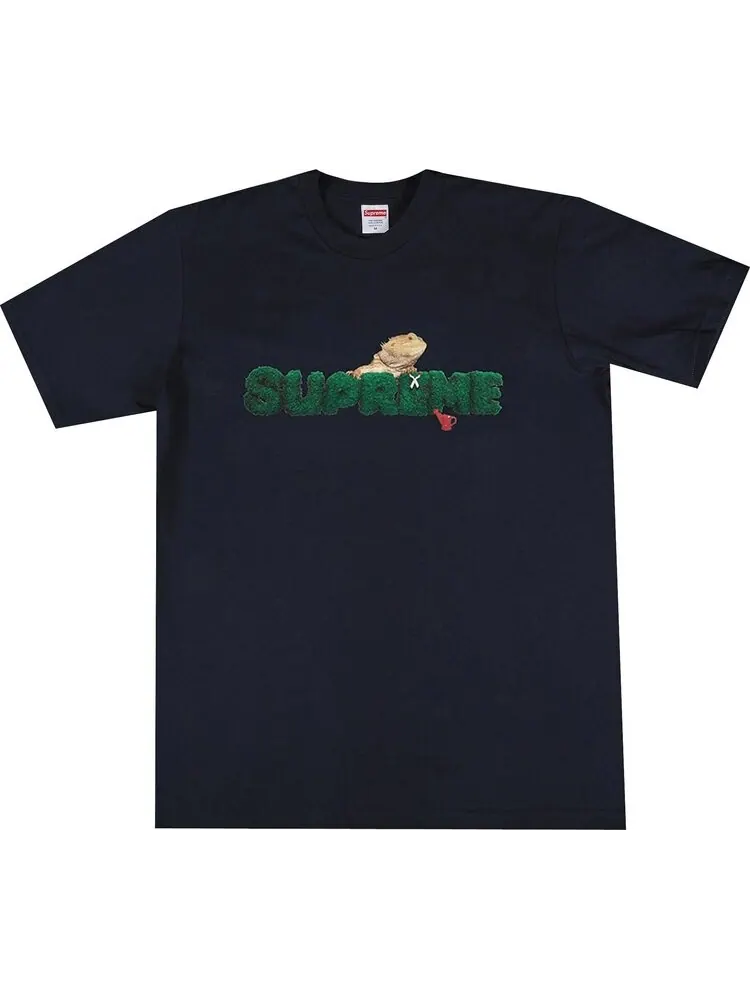 Футболка Supreme Lizard Tee 'Navy' — изображение 1 из 1, синий
