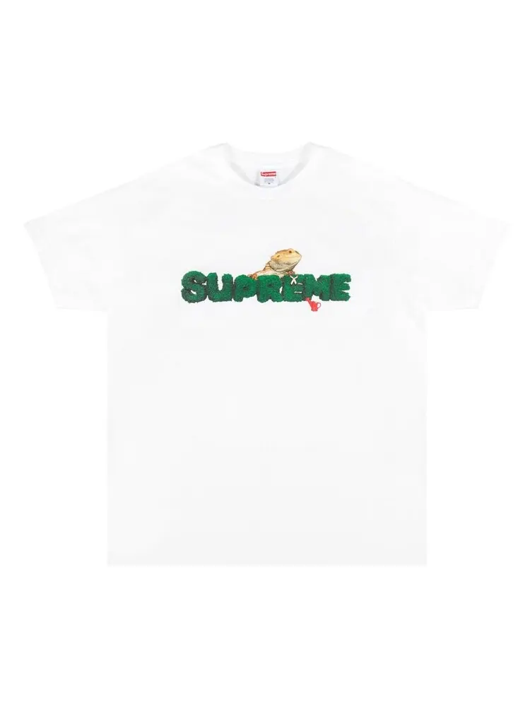 Футболка Supreme Lizard Tee 'White' — изображение 1 из 1, белый