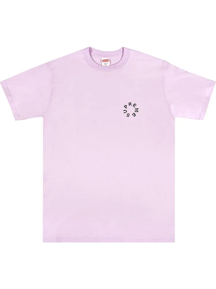 Футболка Supreme Marble Tee 'Light Purple' — изображение 1 из 1, фиолетовый