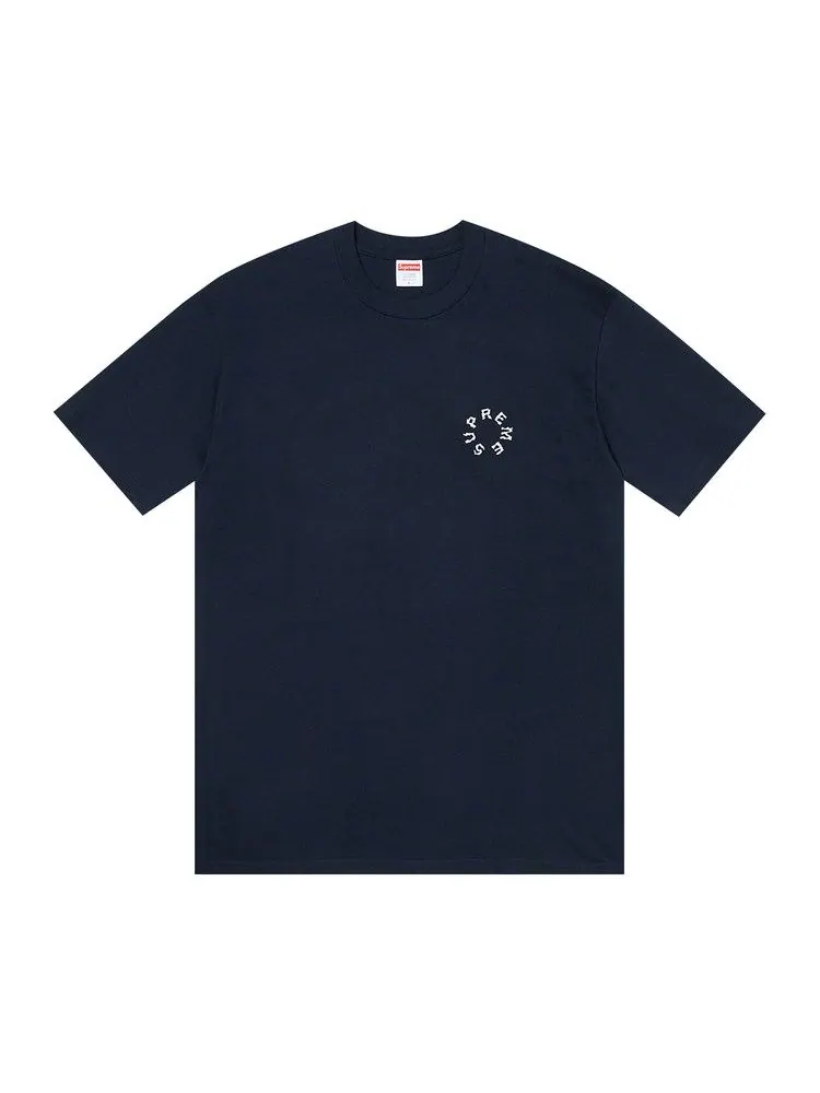 Футболка Supreme Marble Tee — изображение 1 из 2, темно-синий