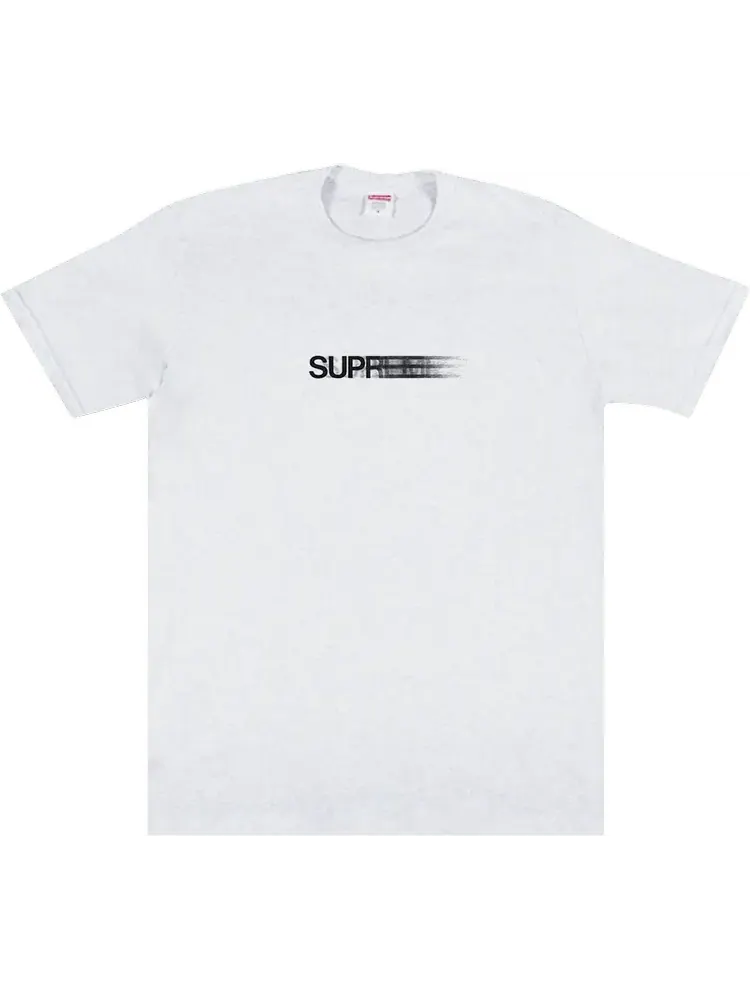 Футболка Supreme Motion Logo Tee 'Ash Grey' — изображение 1 из 1, серый